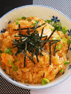 鮭と明太子のバター醤油ご飯-レシピのメイン写真