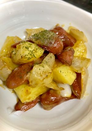 ウインナー照り焼きチーズポテト-レシピのメイン写真