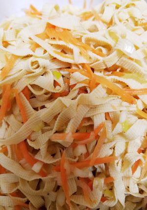 材料4つ　簡単豆腐皮(香蘭直伝)-レシピのメイン写真