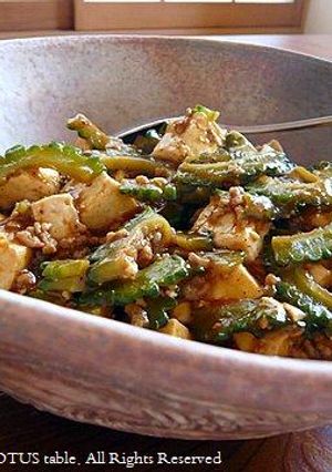 麻婆ゴーヤ豆腐-レシピのメイン写真