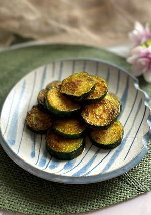ズッキーニのカレー風味炒め-レシピのメイン写真