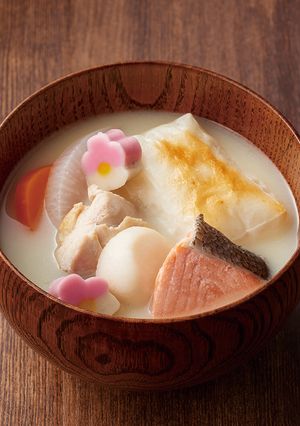 電気圧力鍋で簡単！お雑煮-レシピのメイン写真
