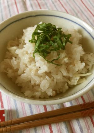 冷え対策☆生姜の炊き込みご飯-レシピのメイン写真