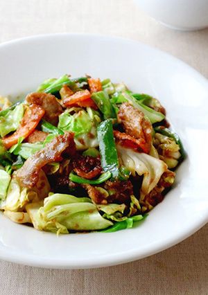 ピーナッツバターで本格中華♡定番の回鍋肉-レシピのメイン写真