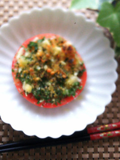 『トマトの香草パン粉焼き』-レシピのメイン写真
