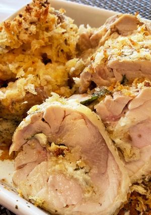 バジルとカッテージチーズのチキン香草巻き-レシピのメイン写真