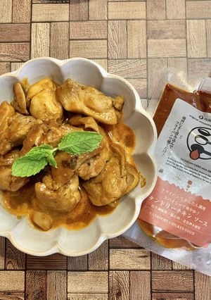 タンドリーでお手軽バターチキンカレー風-レシピのメイン写真