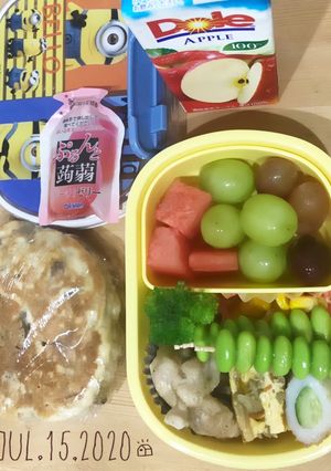 4歳児 ホットケーキ 弁当 覚書-レシピのメイン写真