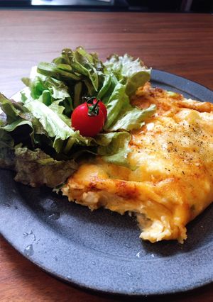 お酒に合う簡単焼きチーズポテサラ-レシピのメイン写真