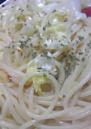キャベツのペペロンチーノ-レシピのメイン写真