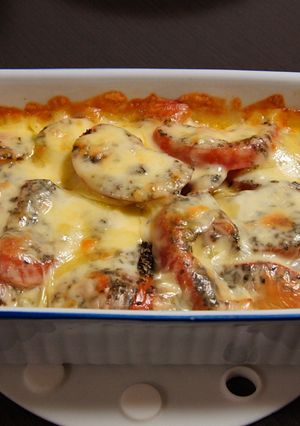 トマトのチーズ焼き～バジル風味-レシピのメイン写真