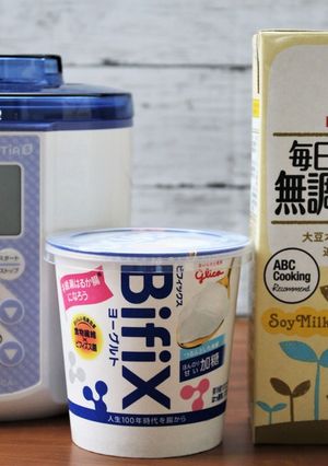 Bifixで簡単!自家製豆乳ヨーグルト-レシピのメイン写真
