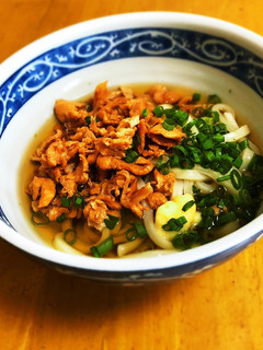 牛すじうどんならぬ「ささみのすじうどん」-レシピのメイン写真