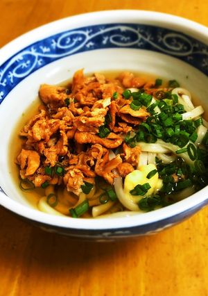 牛すじうどんならぬ「ささみのすじうどん」-レシピのメイン写真