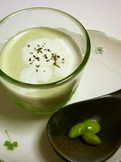 枝豆の冷製スープ-レシピのメイン写真