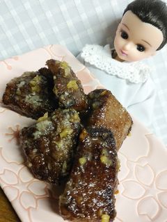 リカちゃん♡鮪のしょうが焼きε'ﻬ')з-レシピのメイン写真