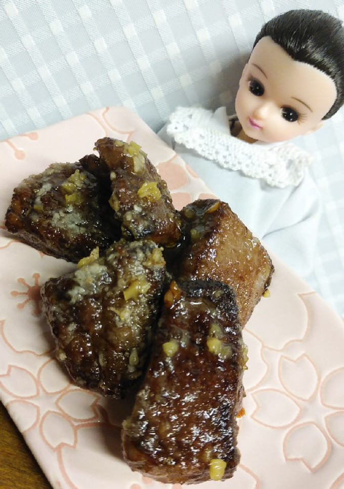 リカちゃん♡鮪のしょうが焼きε'ﻬ')з-レシピのメイン写真