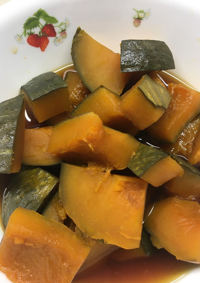 かぼちゃの煮物　炊飯器　-レシピのメイン写真