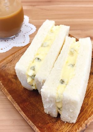 チーズソースを使って!たまごサンド-レシピのメイン写真