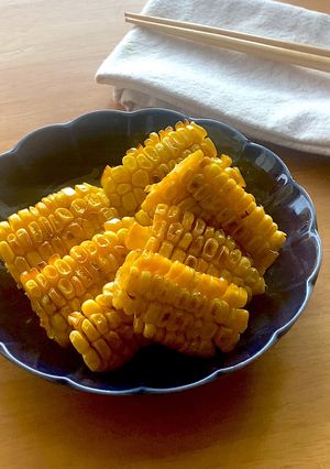 甘辛バター焼きとうもろこし-レシピのメイン写真