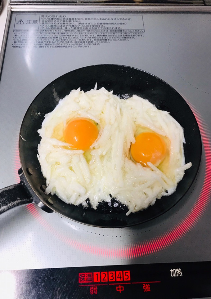 簡単！長芋ふわふわ焼き♡-レシピのメイン写真