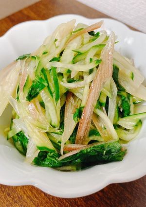 茗荷胡瓜の冷菜☆-レシピのメイン写真