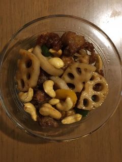 カリカリシャキシャキ!れんこんの揚げ煮-レシピのメイン写真