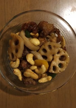 カリカリシャキシャキ！れんこんの揚げ煮-レシピのメイン写真