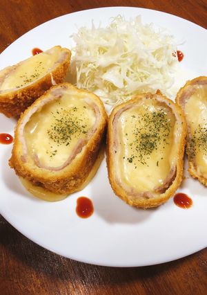 ミックスチーズで！チーズとんかつ！！-レシピのメイン写真