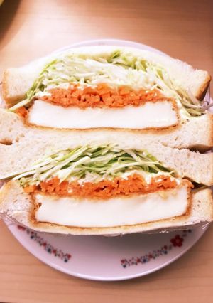 厚揚げのサンドイッチ-レシピのメイン写真