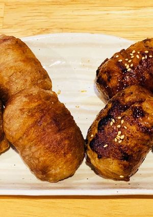 残った炊込みご飯で肉巻きおにぎり-レシピのメイン写真
