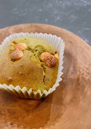混ぜるだけ！抹茶のカップケーキ-レシピのメイン写真
