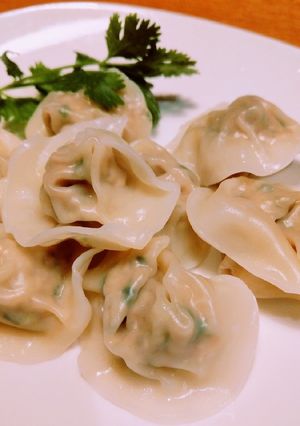 パクチー入の水餃子-レシピのメイン写真