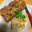 バジル香る具材はピザの主食パウンドケーキ