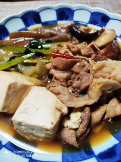 豚肉豆腐、手抜きですが…-レシピのメイン写真
