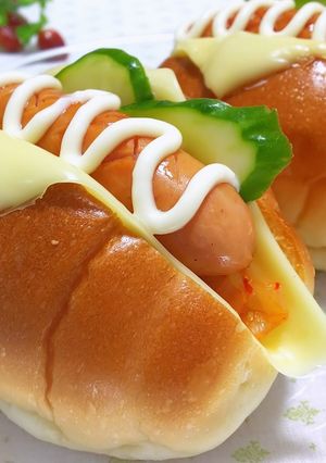 キムチチーズドック～ちょっびり大人味～-レシピのメイン写真