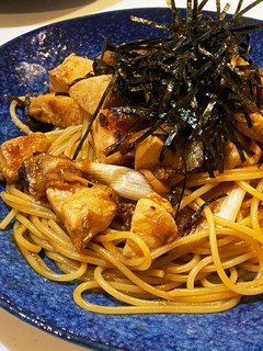 鶏肉と梅干しのパスタ-レシピのメイン写真