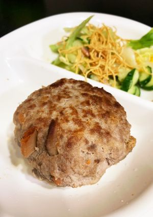 材料はたったの3つ！和風ハンバーグ-レシピのメイン写真