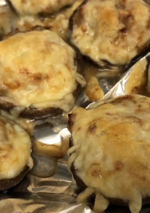 超簡単★丸ごと椎茸のツナチーズのせ焼き♡-レシピのメイン写真