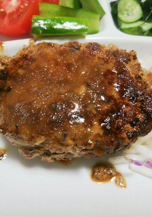 すりおろし玉ねぎと大葉のハンバーグ☆-レシピのメイン写真