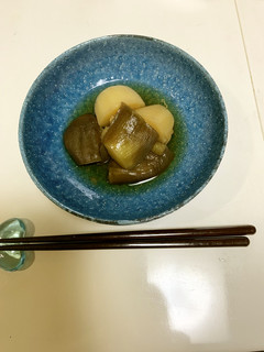 水ナスとじゃが芋の煮物(炊飯器調理)-レシピのメイン写真