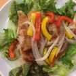 鶏のレモンソース