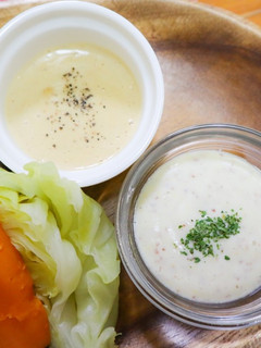 2種の豆腐ディップ-レシピのメイン写真
