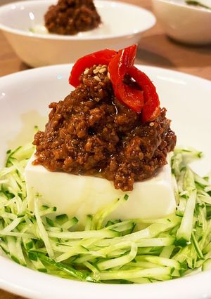 ご飯がすすむ肉味噌冷奴-レシピのメイン写真