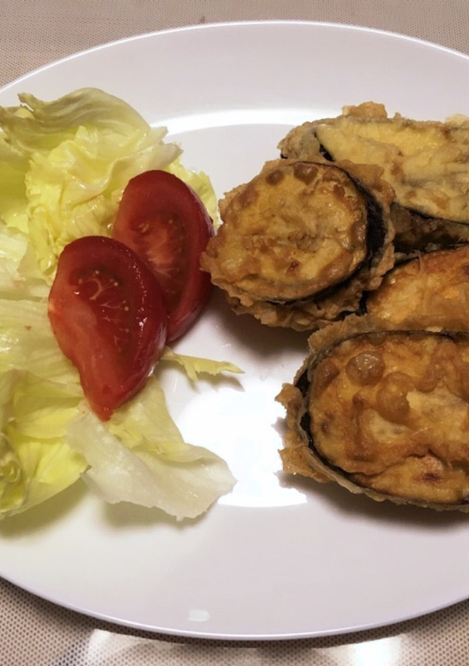 茄子の挟み揚げ (千炸茄莢 )-レシピのメイン写真