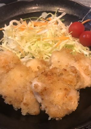 鶏胸肉のかりっと焼き-レシピのメイン写真