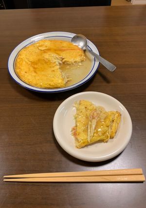 かに玉(蟹かま..1本もの..使用です)-レシピのメイン写真