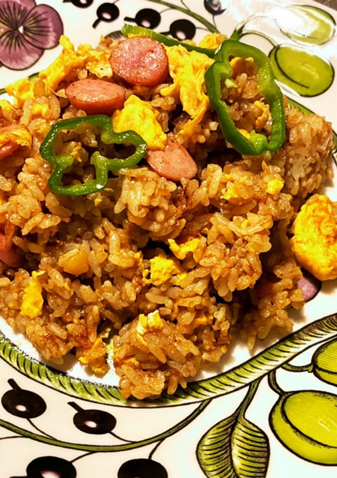 カレー炒飯が食べたいから、ルー残しました-レシピのメイン写真