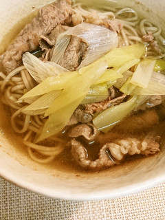 肉そば-レシピのメイン写真