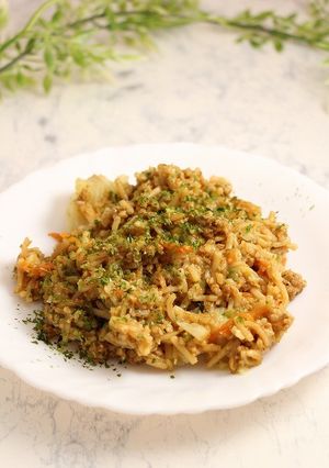 レンジで簡単!オートミール☆そばめし-レシピのメイン写真